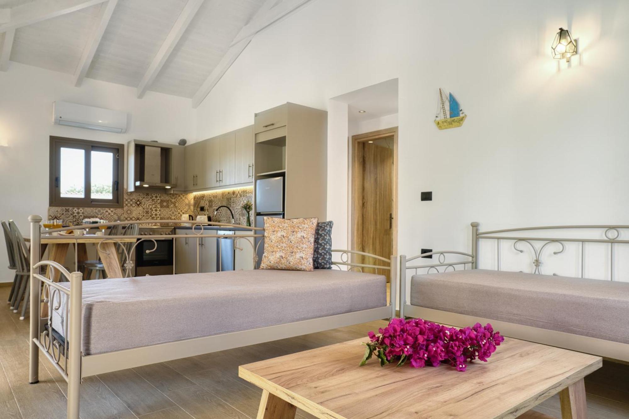 Astarte Villas - Astra Private Villas With Pool Vasilikí Exteriör bild